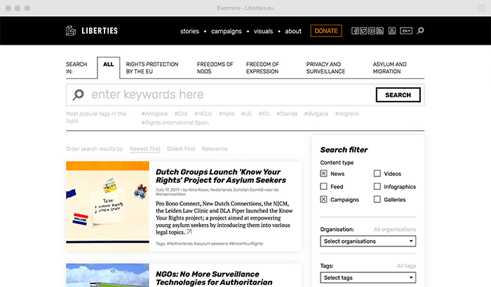 Multilingual custom web platform 1